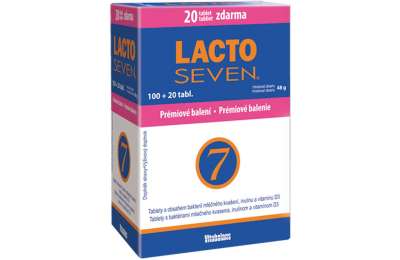 Vitabalans Lactoseven 120 tablets